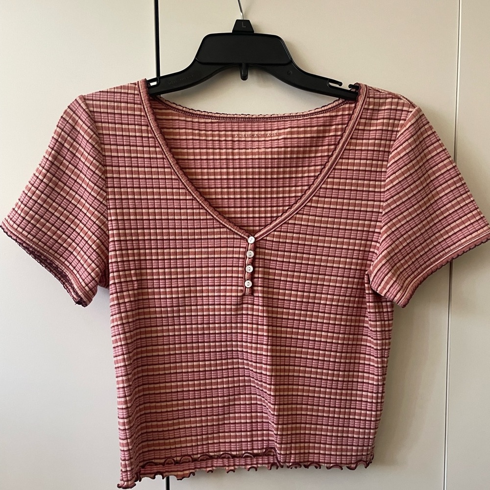 American Eagle Cropped Top